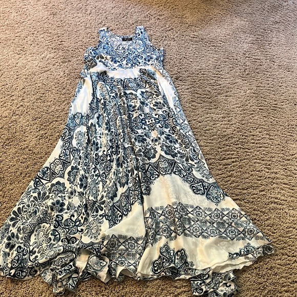 Johnny Was Biya , 100% silk maxi dress - Picture 7 of 10